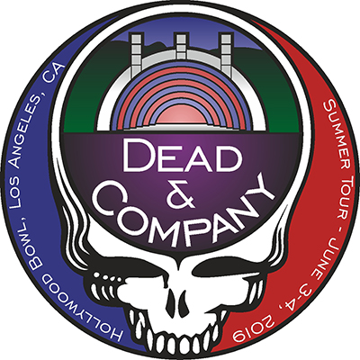 Dead & Company @ Hollywood Bowl Magnet Design