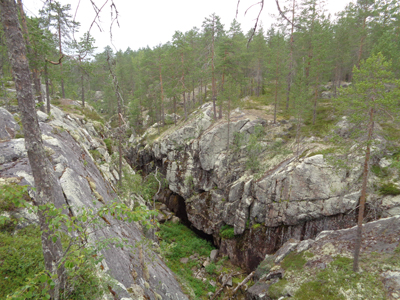 Hiidenkirkko, Hyrynsalmi, Finland