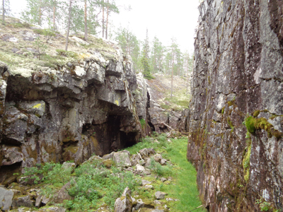 Hiidenkirkko, Hyrynsalmi, Finland