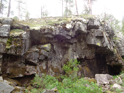 Hiidenkirkko, Hyrynsalmi, Finland