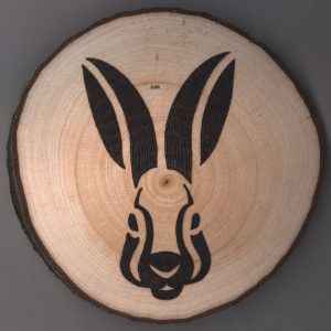 Hare (Jänis) Plaque