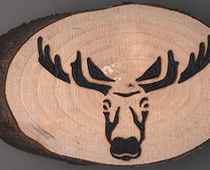 Moose (Hirvi) Magnet